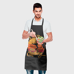 Фартук кулинарный Покорение Вершины, цвет: 3D-принт — фото 2