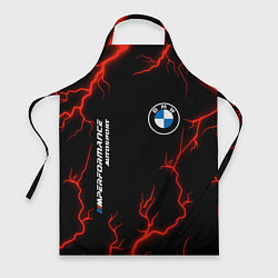 Фартук кулинарный BMW Autosport Молнии, цвет: 3D-принт