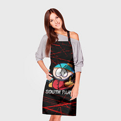 Фартук кулинарный Мультфильм Южный парк Эрик South Park, цвет: 3D-принт — фото 2