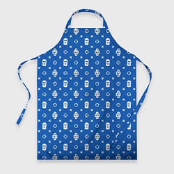 Фартук кулинарный Узор Blue Dope Ski Mask Camo Dope Street Market, цвет: 3D-принт