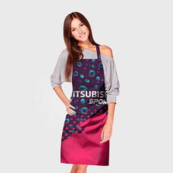 Фартук кулинарный MITSUBISHI Sport Краски, цвет: 3D-принт — фото 2