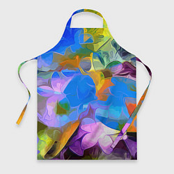 Фартук кулинарный Цветочный узор Summer, цвет: 3D-принт