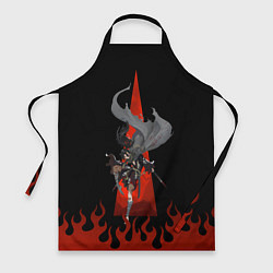 Фартук кулинарный Летящая Хяккимару, цвет: 3D-принт