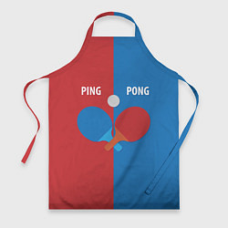 Фартук PING PONG теннис