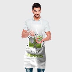 Фартук кулинарный TENNIS Теннис, цвет: 3D-принт — фото 2