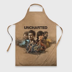 Фартук кулинарный Uncharted Анчартед, цвет: 3D-принт