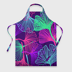 Фартук кулинарный Neon color pattern Fashion 2023, цвет: 3D-принт