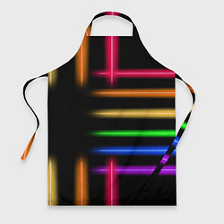 Фартук кулинарный Неоновое свечение Minimalism Neon, цвет: 3D-принт