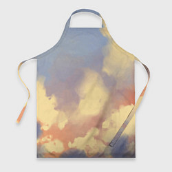 Фартук кулинарный Облачное небо на закате, цвет: 3D-принт