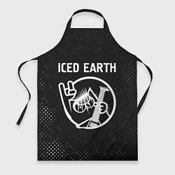 Фартук кулинарный Iced Earth - КОТ - Гранж, цвет: 3D-принт