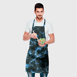 Фартук кулинарный Нейронная сеть - фон, цвет: 3D-принт — фото 2
