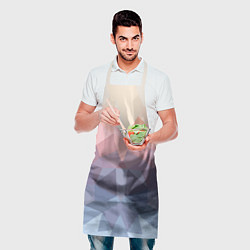 Фартук кулинарный Полигональная свежесть 2022, цвет: 3D-принт — фото 2