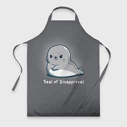 Фартук кулинарный Seal of Disapproval, цвет: 3D-принт
