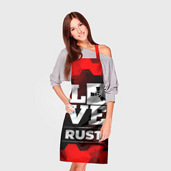 Фартук кулинарный Rust Love Классика, цвет: 3D-принт — фото 2