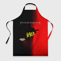 Фартук кулинарный Decade of Aggression - Slayer, цвет: 3D-принт