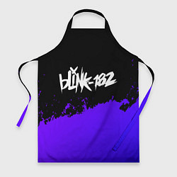 Фартук кулинарный Blink 182 Purple Grunge, цвет: 3D-принт
