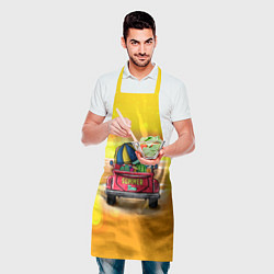 Фартук кулинарный Summer time Пикап с арбузами, цвет: 3D-принт — фото 2