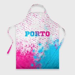 Фартук кулинарный Porto Neon Gradient, цвет: 3D-принт