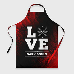 Фартук кулинарный Dark Souls Love Классика, цвет: 3D-принт