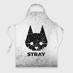 Фартук кулинарный Stray с потертостями на светлом фоне, цвет: 3D-принт