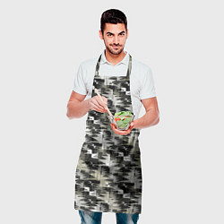 Фартук кулинарный Абстрактный камуфляжный, цвет: 3D-принт — фото 2