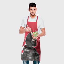 Фартук кулинарный Девушка - Аниме с рожками, цвет: 3D-принт — фото 2