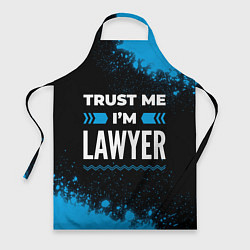 Фартук кулинарный Trust me Im lawyer dark, цвет: 3D-принт