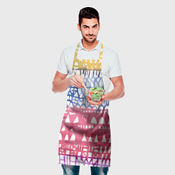 Фартук кулинарный Абстракция Город Эдварда Мунка, цвет: 3D-принт — фото 2
