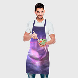 Фартук кулинарный Космическая ветренная вспышка, цвет: 3D-принт — фото 2