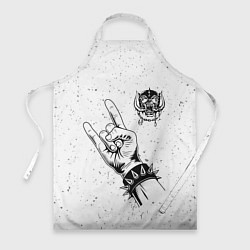 Фартук кулинарный Motorhead и рок символ, цвет: 3D-принт