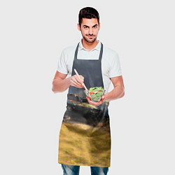 Фартук кулинарный Танк Е100, цвет: 3D-принт — фото 2
