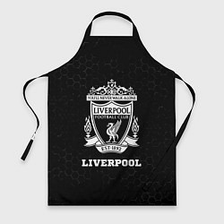 Фартук кулинарный Liverpool sport на темном фоне, цвет: 3D-принт