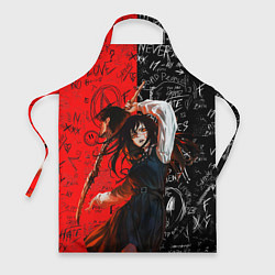 Фартук кулинарный Митака демон войн - Человек бензопила, цвет: 3D-принт