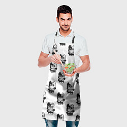 Фартук кулинарный Глейпнир узор арт, цвет: 3D-принт — фото 2