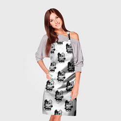 Фартук кулинарный Глейпнир узор арт, цвет: 3D-принт — фото 2