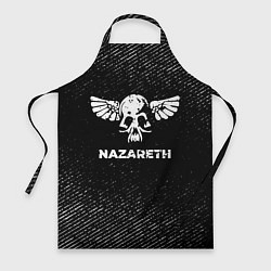 Фартук кулинарный Nazareth с потертостями на темном фоне, цвет: 3D-принт
