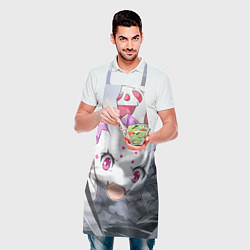 Фартук кулинарный Грозная Кумоко, цвет: 3D-принт — фото 2