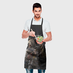 Фартук кулинарный Скрытый Басим Assassins creed mirage, цвет: 3D-принт — фото 2