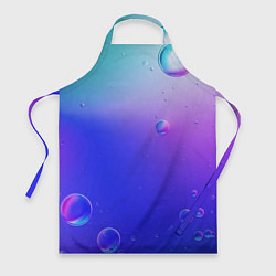 Фартук кулинарный Радужные мыльные пузыри, цвет: 3D-принт