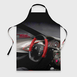 Фартук кулинарный Ситроен - салон - Steering wheel, цвет: 3D-принт