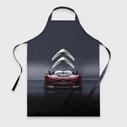 Фартук кулинарный Citroen - Racing team - Motorsport, цвет: 3D-принт