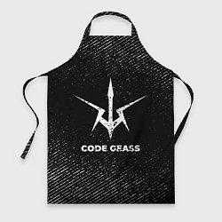 Фартук кулинарный Code Geass с потертостями на темном фоне, цвет: 3D-принт