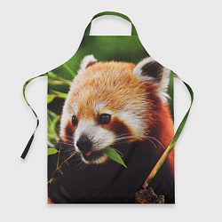 Фартук кулинарный Красная милая панда, цвет: 3D-принт