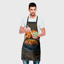 Фартук кулинарный Scary Halloween Хэллоуин, цвет: 3D-принт — фото 2