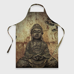 Фартук кулинарный Статуя Будды, цвет: 3D-принт