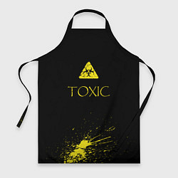 Фартук кулинарный TOXIC - Биологическая опасность, цвет: 3D-принт