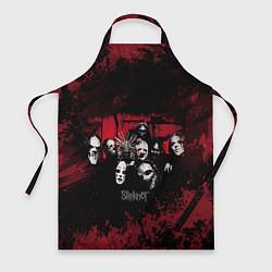 Фартук кулинарный Группа Slipknot, цвет: 3D-принт