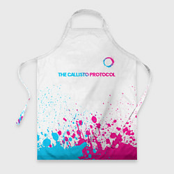 Фартук The Callisto Protocol neon gradient style: символ