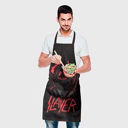 Фартук кулинарный Slayer - рок 80-х, цвет: 3D-принт — фото 2