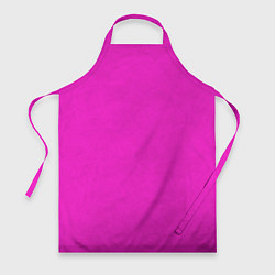 Фартук кулинарный Розовый фуксиевый текстурированный, цвет: 3D-принт